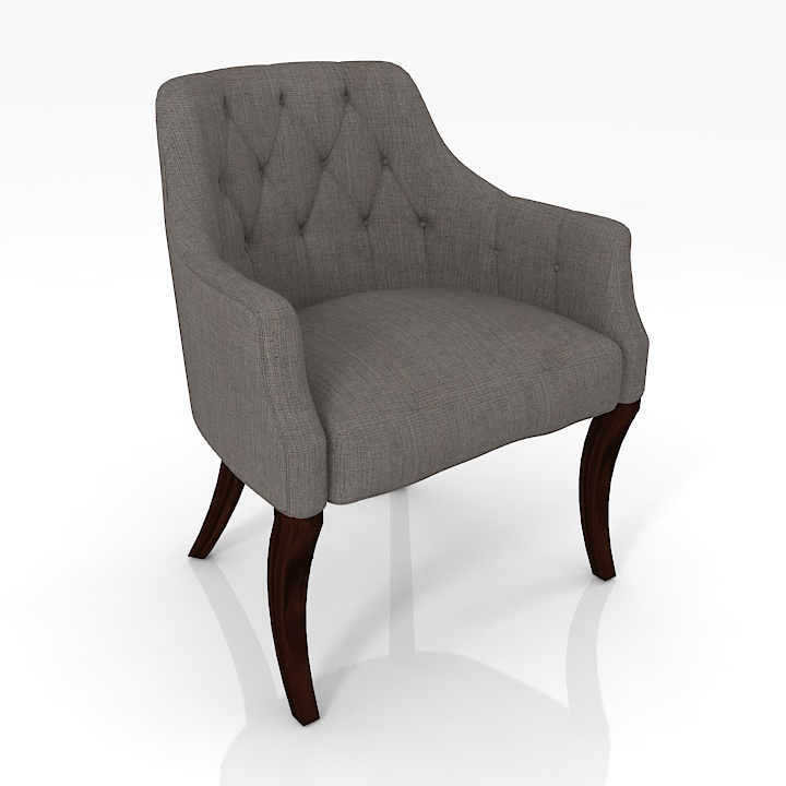 Armchair 3D model large preview