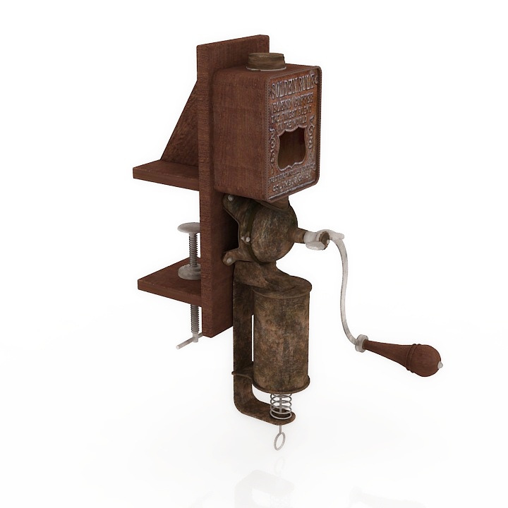 coffee grinder 3D Model Preview #ae11eb65