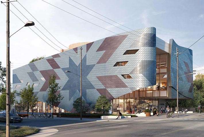 Dawes Road Library and Community Hub, Toronto, Canada