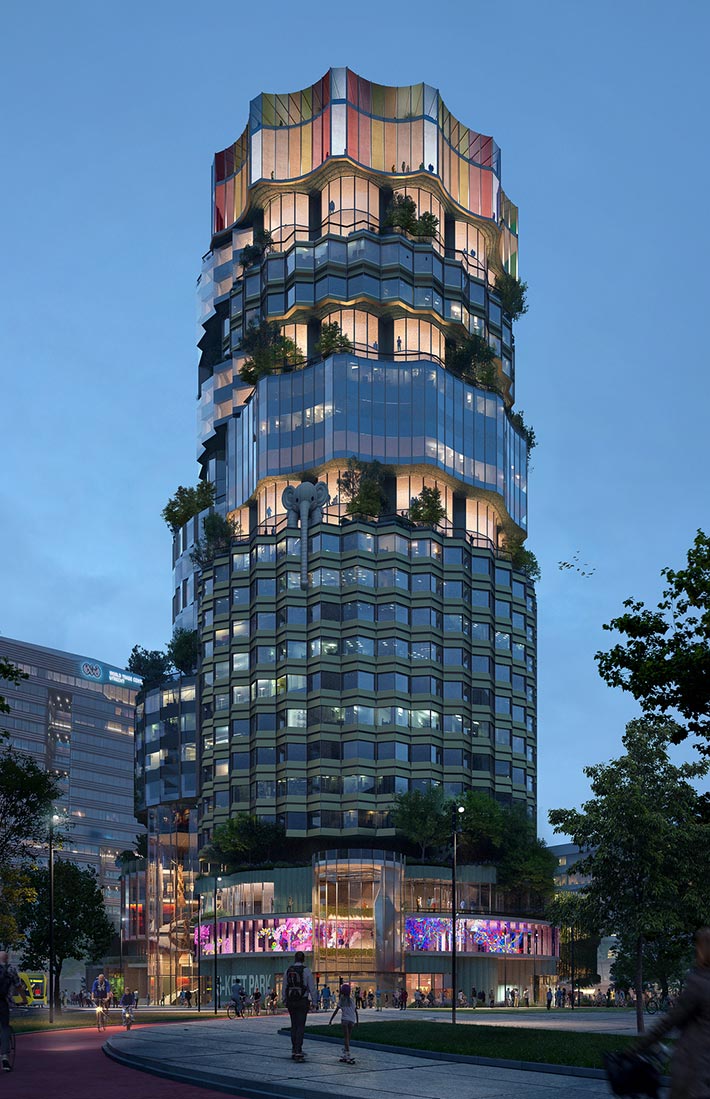 'Oopen' city center hub, Utrecht, Netherlands