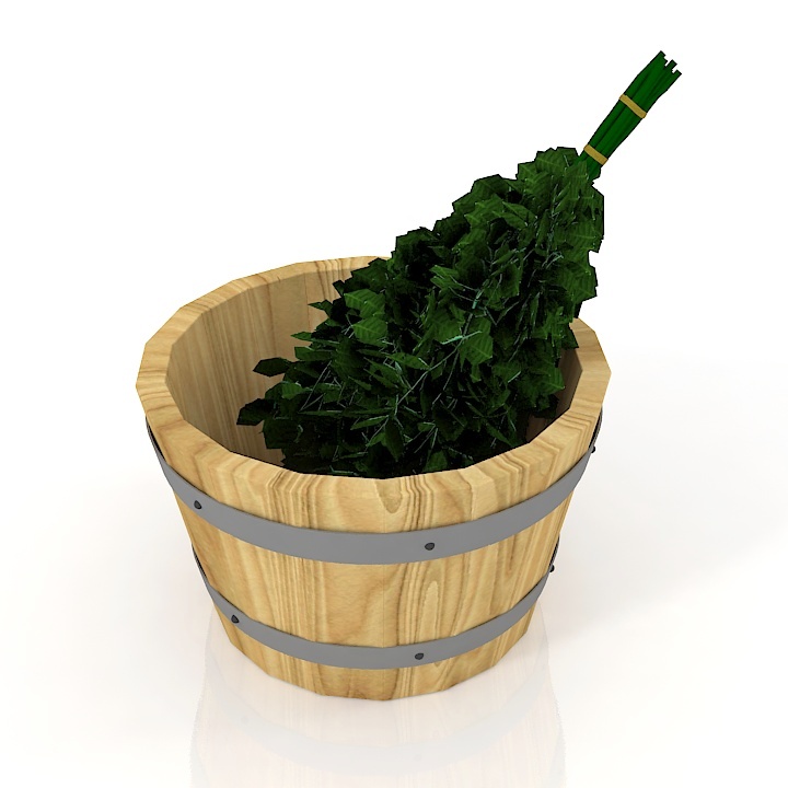 bath broom and tub 3D Model Preview #6cb7ec7b