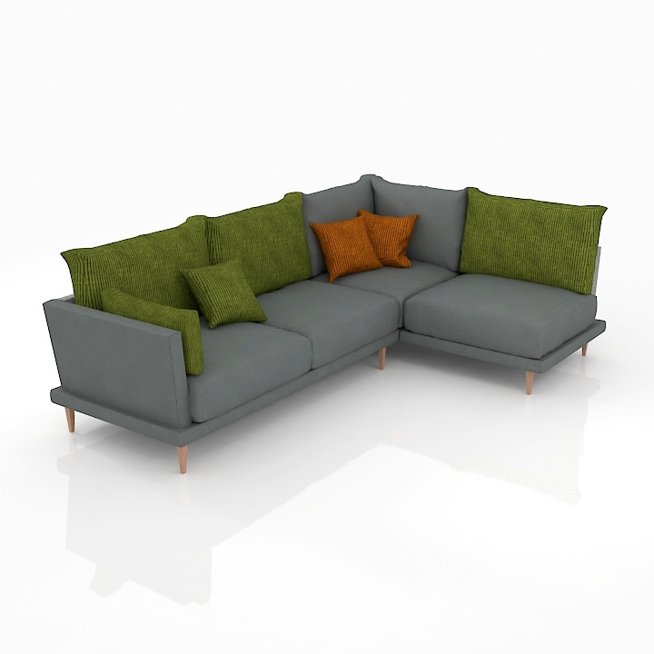 alfinosa sofa 3D Model Preview #4de502a1