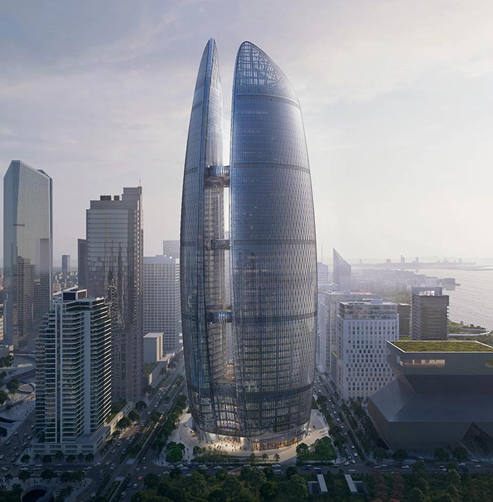 Taikang Financial Centre by ZHA, Wuhan, China