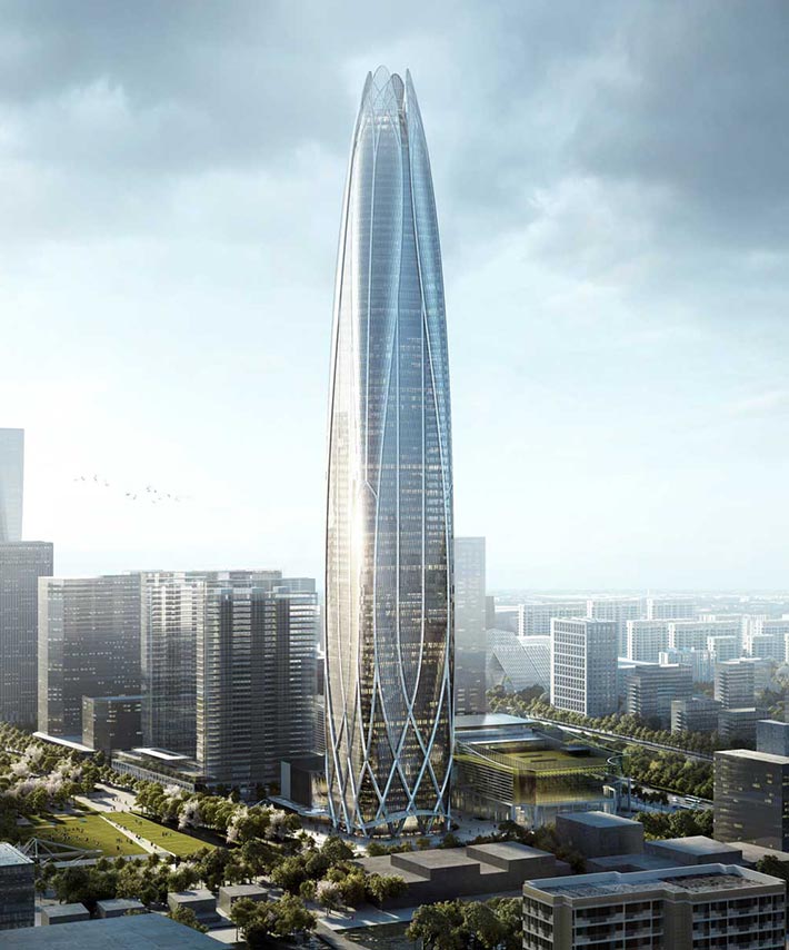 Ningbo Central Plaza Tower 1, Ningbo, China
