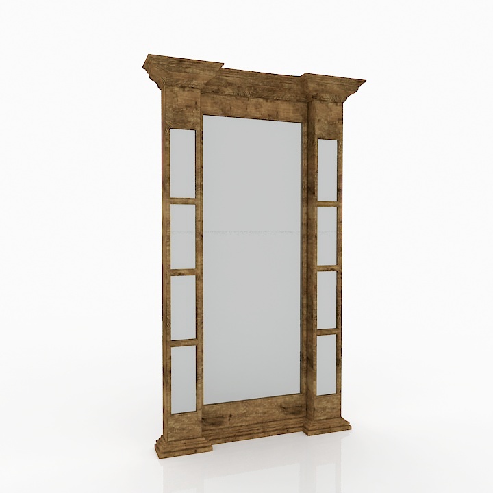 baker historic mirror 3D Model Preview #ae199823