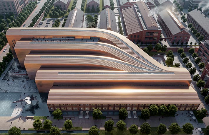 New National Museum of the U.S. Navy by BIG, Washington, USA