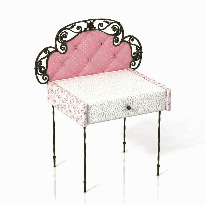 Nightstand 3D model large preview