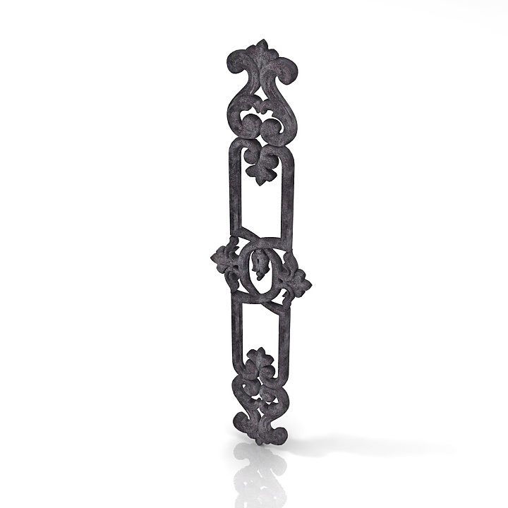 baluster metal classic 3D Model Preview #5f2b7aff