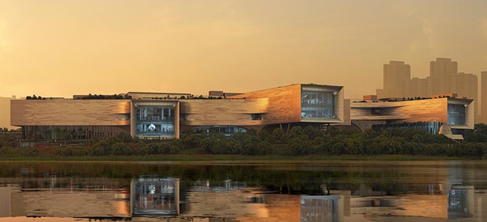 Science Center by ZHA, Jurong Lake District, Singapore