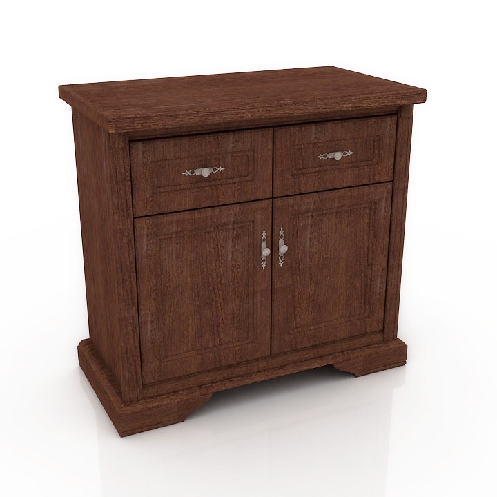 commode retro 3D Model Preview #acbc0a97