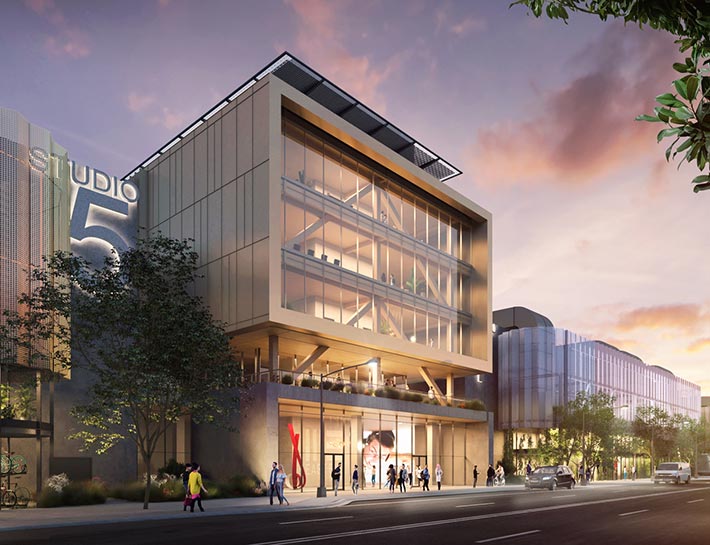Campus for East End Studios, Los Angeles, USA