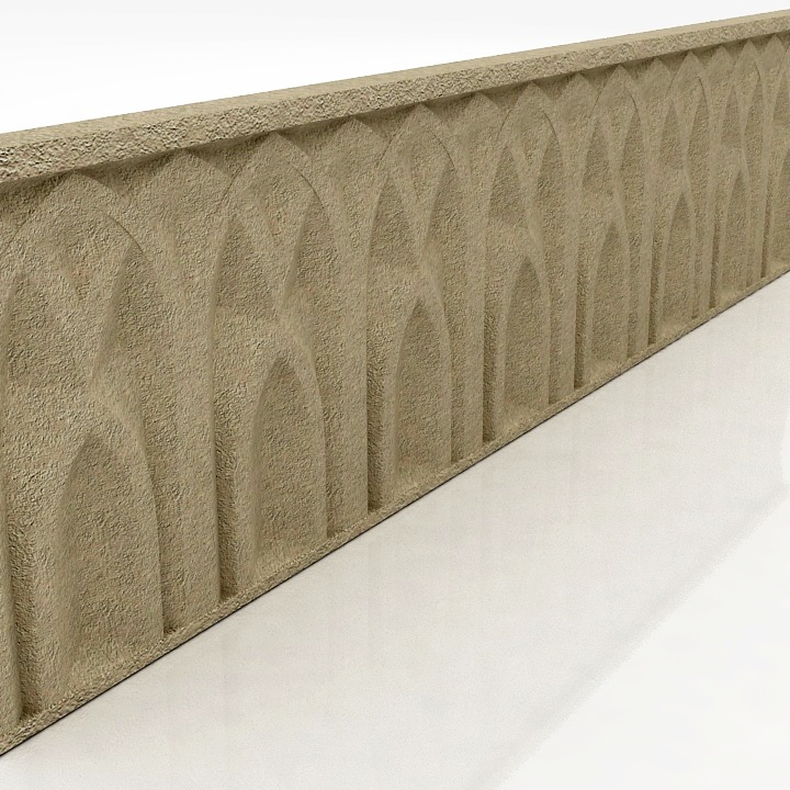 Molding 3D model large preview