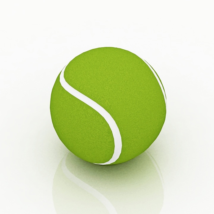 adidas tennis ball 3D Model Preview #174c2a7b