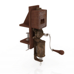 3D Coffee grinder preview