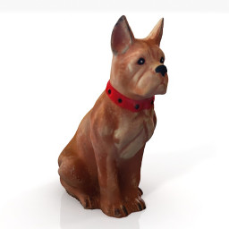 3D Dog preview