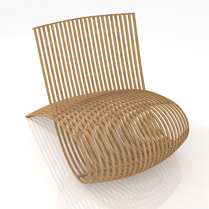 Chair 3D model large preview