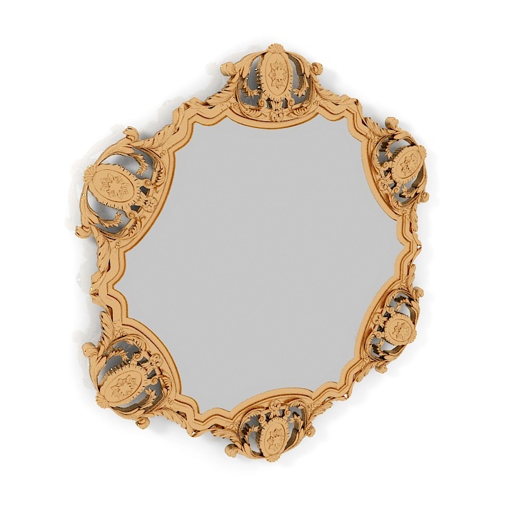 classic mirror 3D Model Preview #59e8e27f