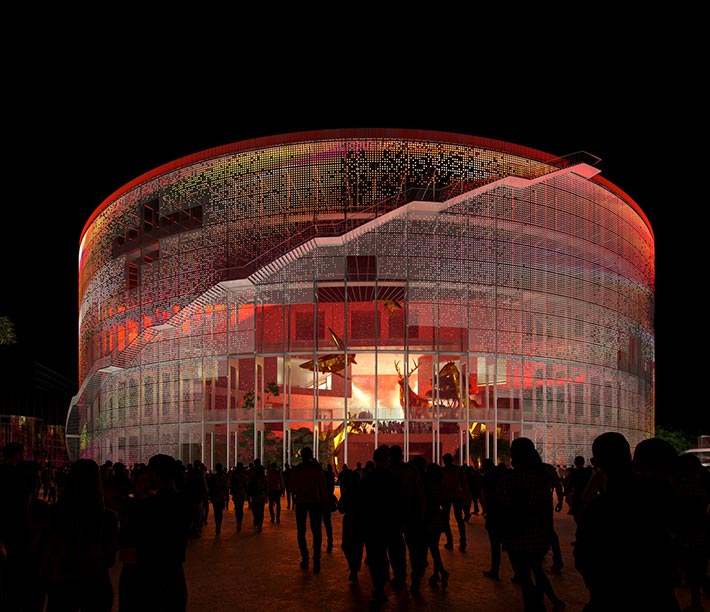 Oil Refinery Factory Park by MVRDV, Hangzhou, China