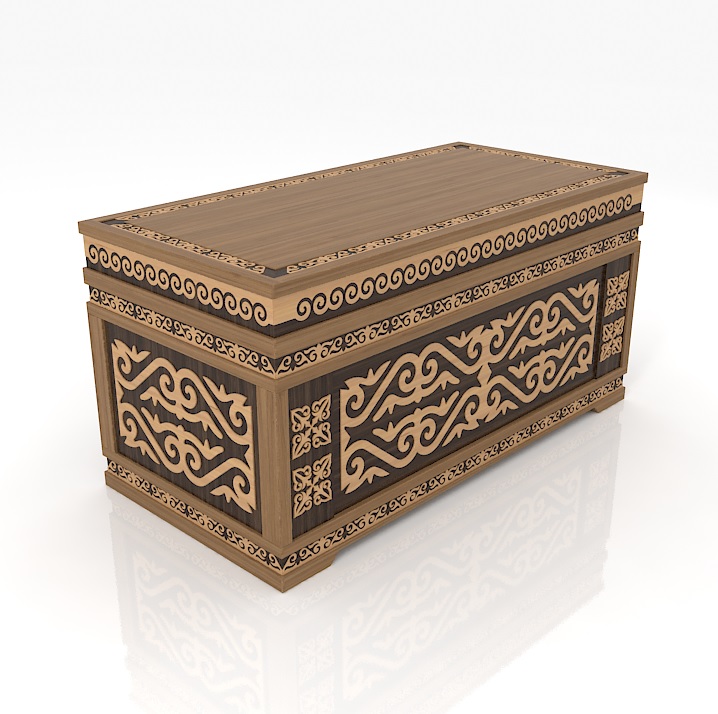 chest classic kz 3D Model Preview #86267a82