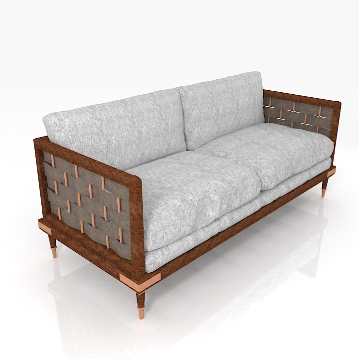 Sofa 3D model large preview