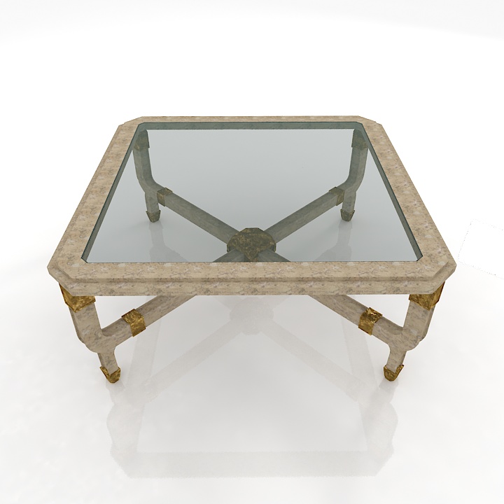 coffee table class classic 3D Model Preview #ac00142d