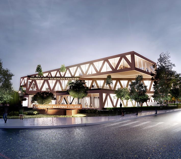 Robert Day Sciences Center by BIG, Claremont, CA, USA
