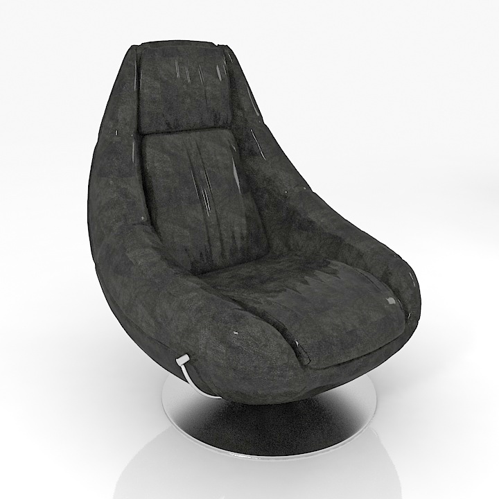 de sede armchair ds-166 3D Model Preview #b8792fe6