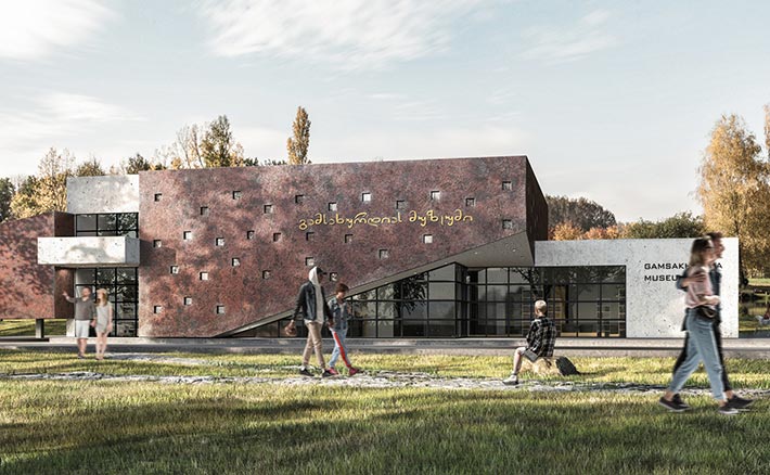 Gamsakhurdia's Museum, Abasha, Georgia