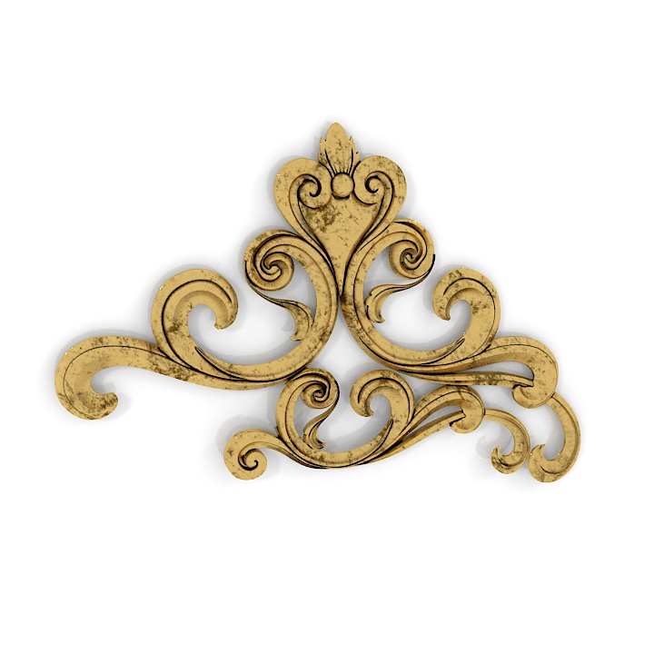 molding classic ornament-01 3D Model Preview #e3ecc964