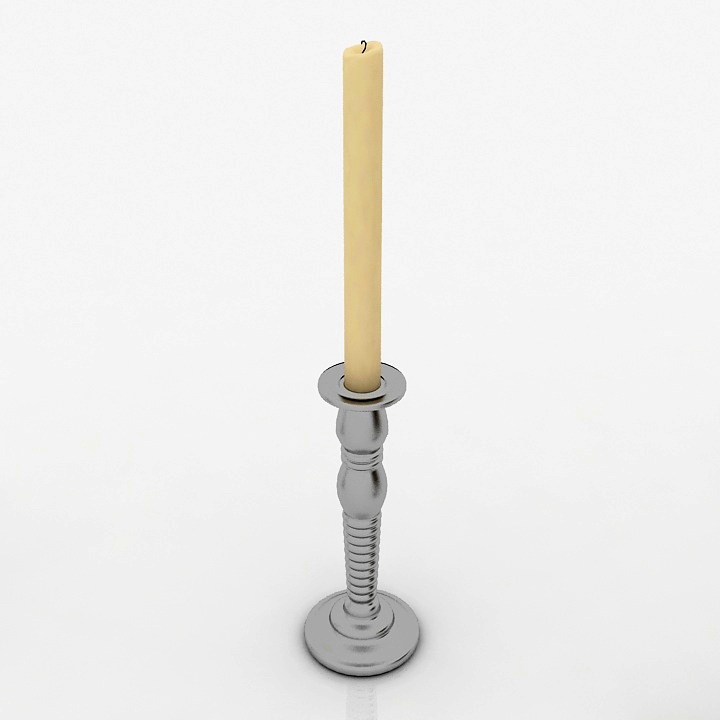 candle classic 3D Model Preview #0aef6368