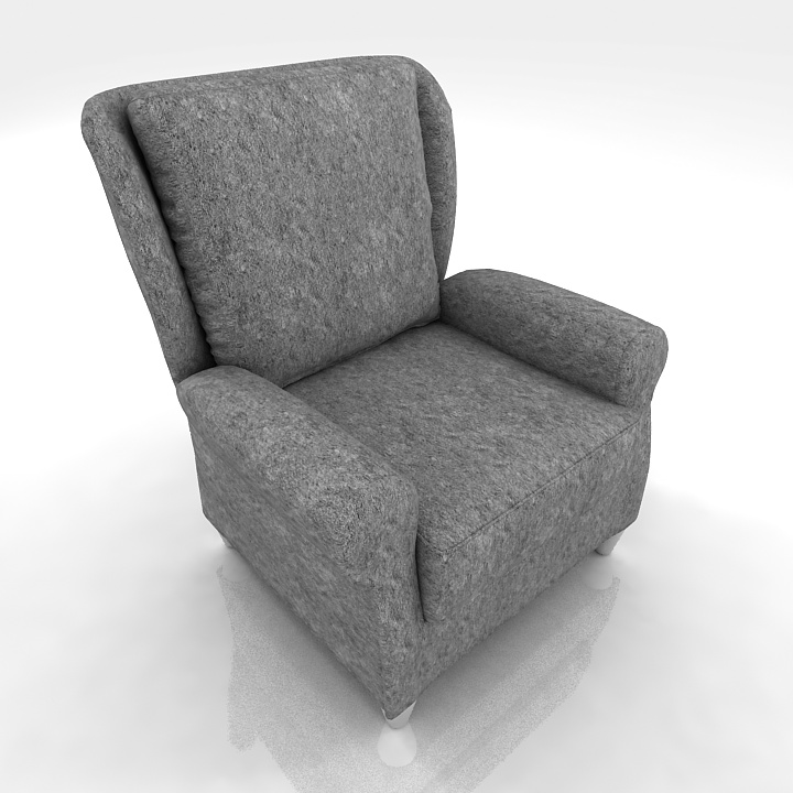 botocellion armchair 3D Model Preview #646a26a4