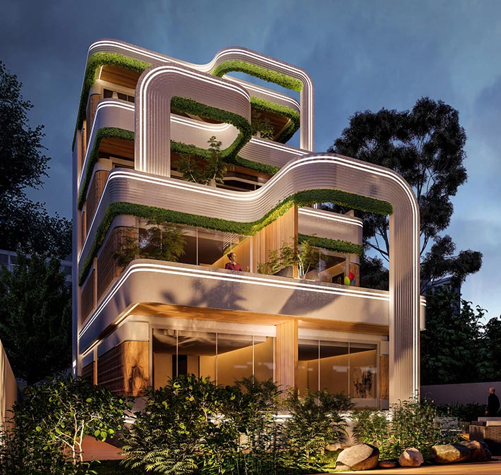 IROFO beachfront apartment complex, Ghana