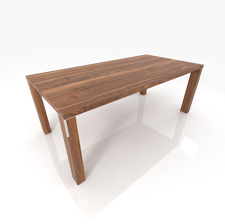 Table 3D model large preview
