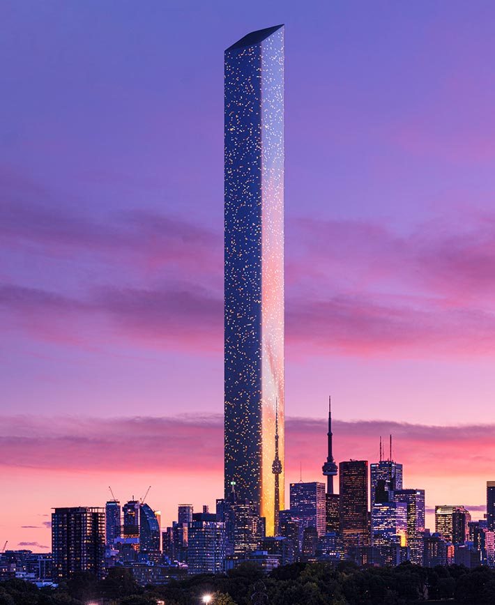 Unignorable Skyscraper, Toronto, Canada