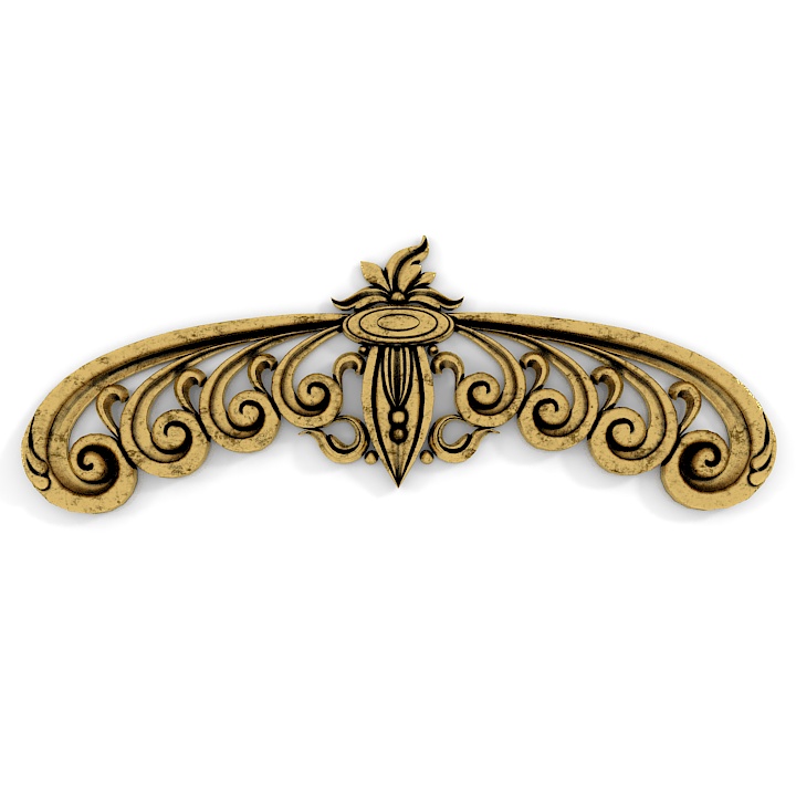 Molding 3D model large preview