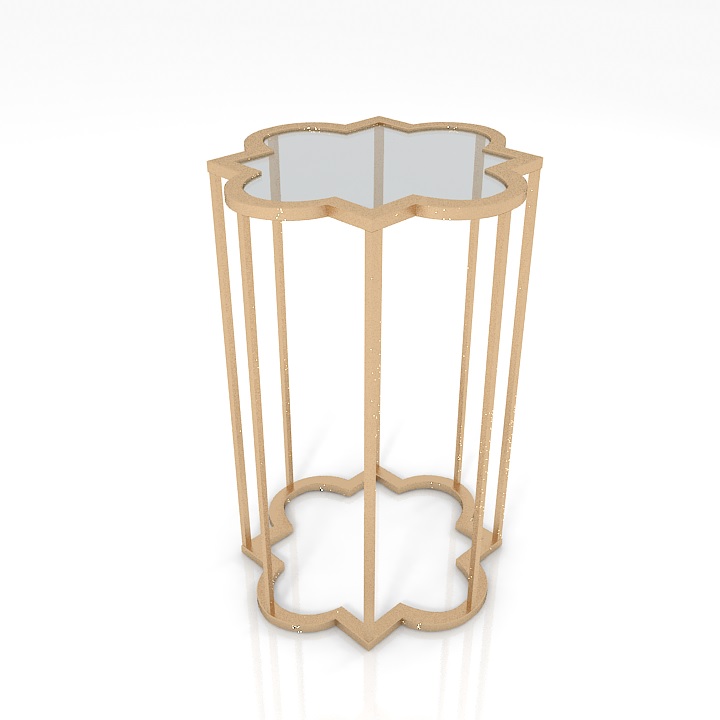 Table 3D model large preview