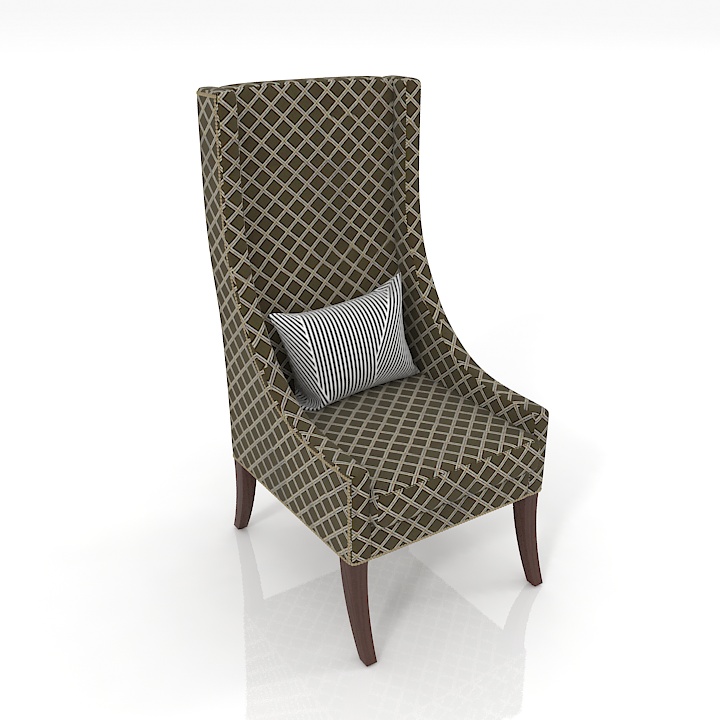 homemotions enzo armchair 3D Model Preview #6d423543