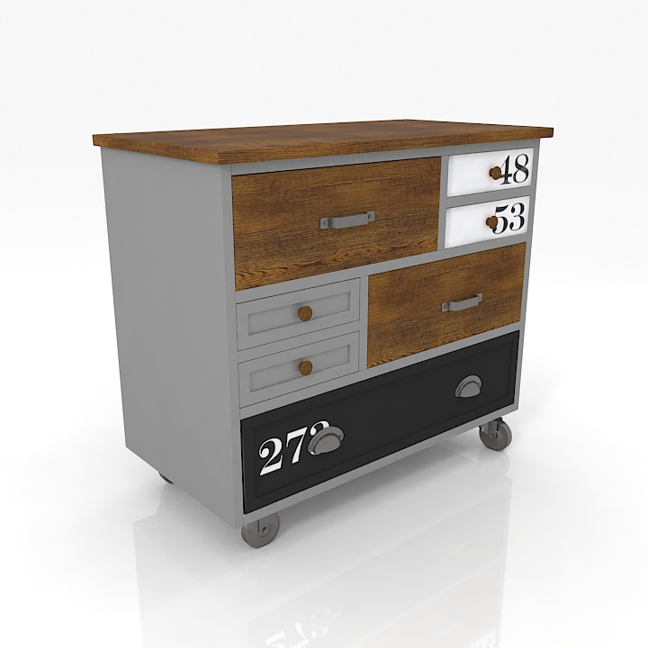 etg-home deli commode 3D Model Preview #912c9ff4