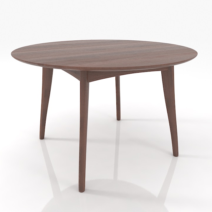 Table 3D model large preview