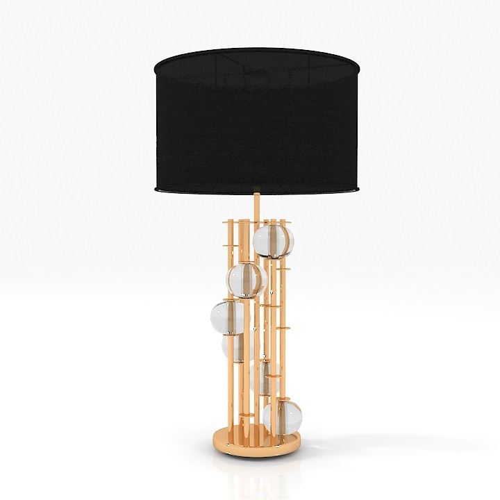 eichholtz lorenzo desk lamp 3D Model Preview #0e0fdaea