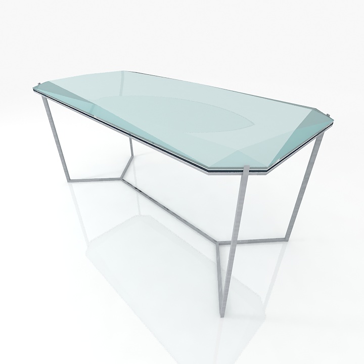 Table 3D model large preview