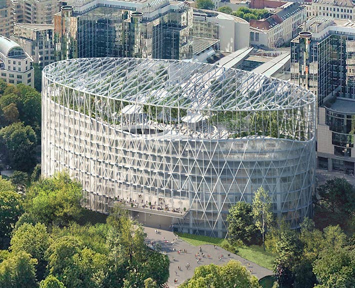 Paul Henri SPAAK building, Brussels, Belgium