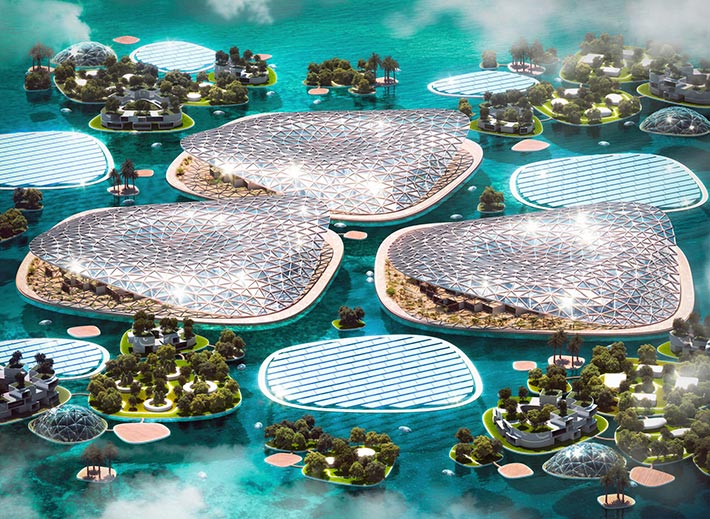 'Dubai Reefs' living lab by URB, Dubai, United Arab Emirates