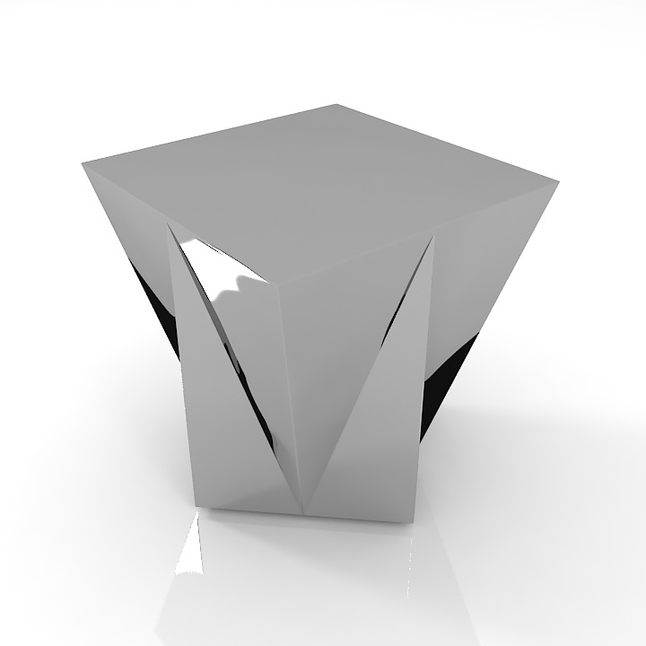 Table 3D model large preview