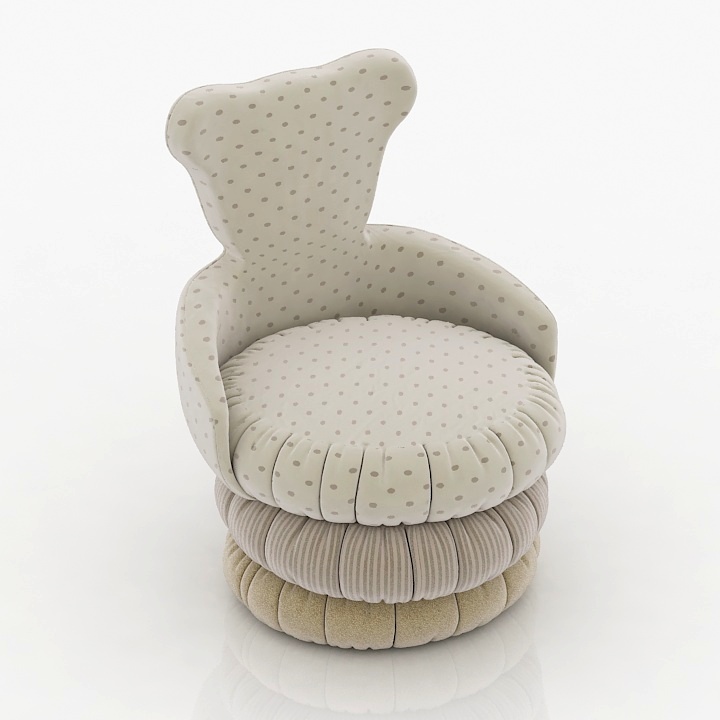 gulliver armchair 3D Model Preview #ed75aed9
