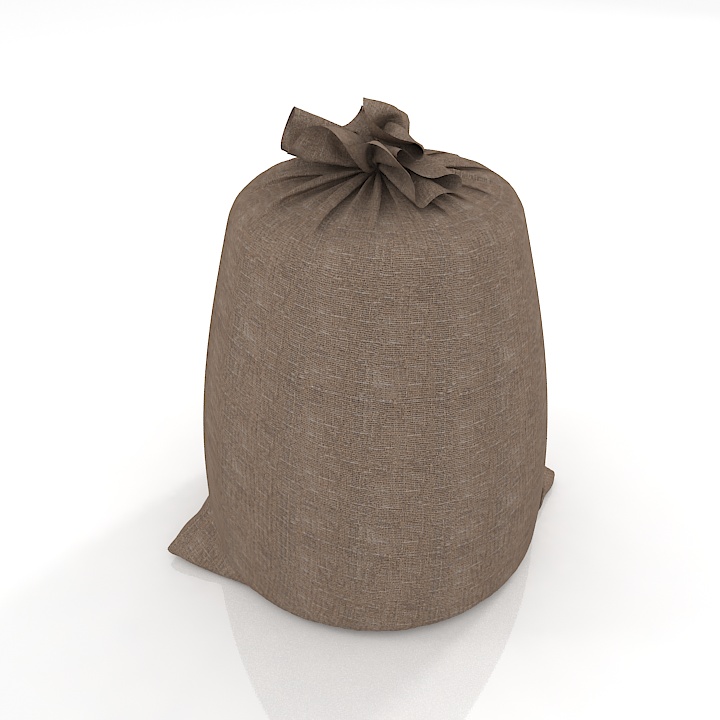 flour sack 1 3D Model Preview #ec617fd6