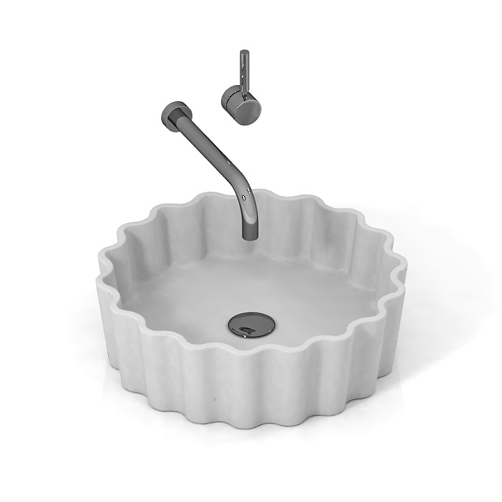Sink 3D model large preview