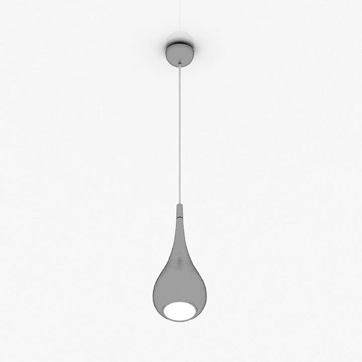 drop odeon light 2905-1 chandelier 3D Model Preview #eda53430