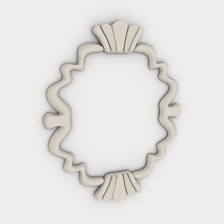 Molding 3D model large preview