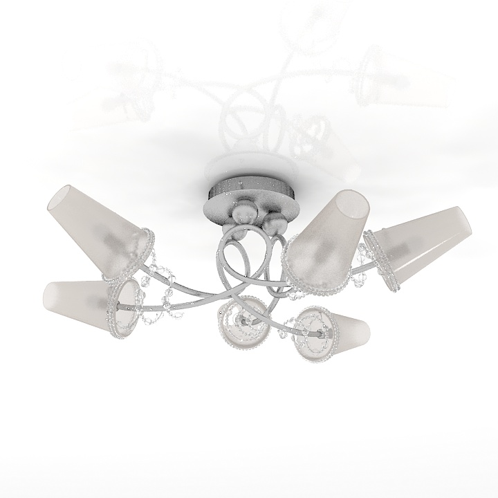 luster masiero fantasia pl6 chandelier 3D Model Preview #cf5f8c66